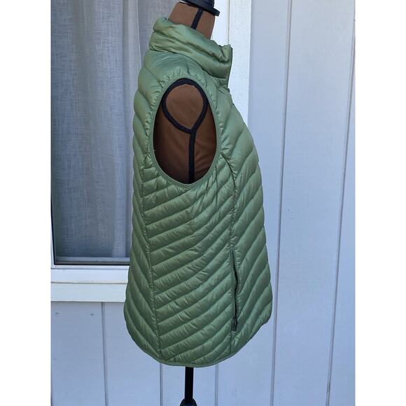 Marmot Women's Aruna Vine Green Down Vest Size XL 600 Fill Water Repellent - Picture 8 of 16